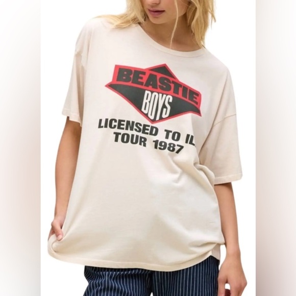 Daydreamer Tops - NWT Daydreamer XS Beastie Boys Licensed to Ill Tour 1987 Merch Tee New